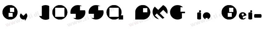 By JOSSQ DMF in Bei字体转换